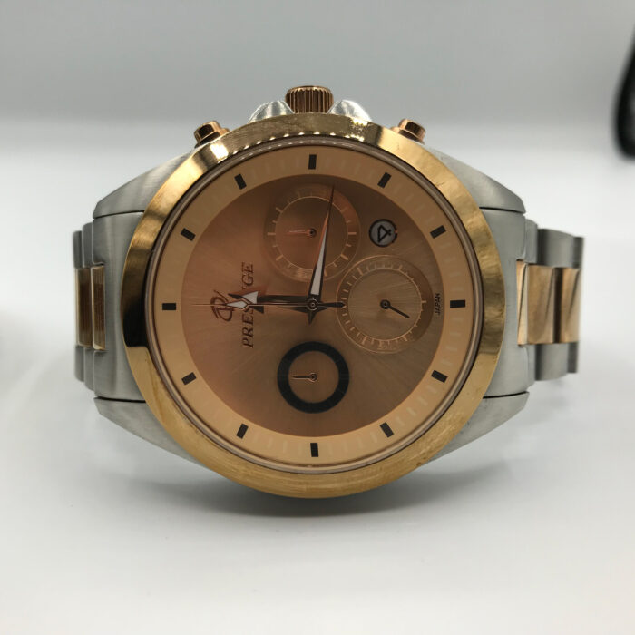 ست ساعت مچی عقربه ای مردانه زنانه پرستیژ مدل 9032 - Image 6