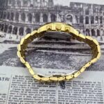 ساعت مچی عقربه ای زنانه مدل 9054 طلایی سرمه ای - Image 3