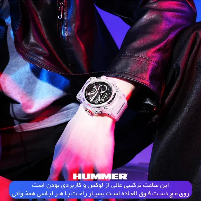 ساعت مچی عقربه‌ای کوارتز مردانه هامر مدل HM1440-C1 - Image 3