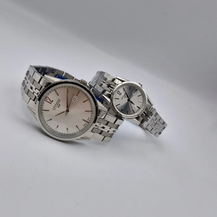 ست ساعت مچی عقربه ای سیتیزن مدل سیلور کلاسیک - Image 2