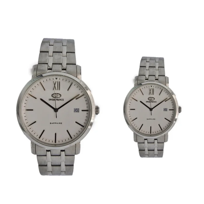 ساعت ست زنانه و مردانه سوییس پرنس مدل 00580 - Image 1