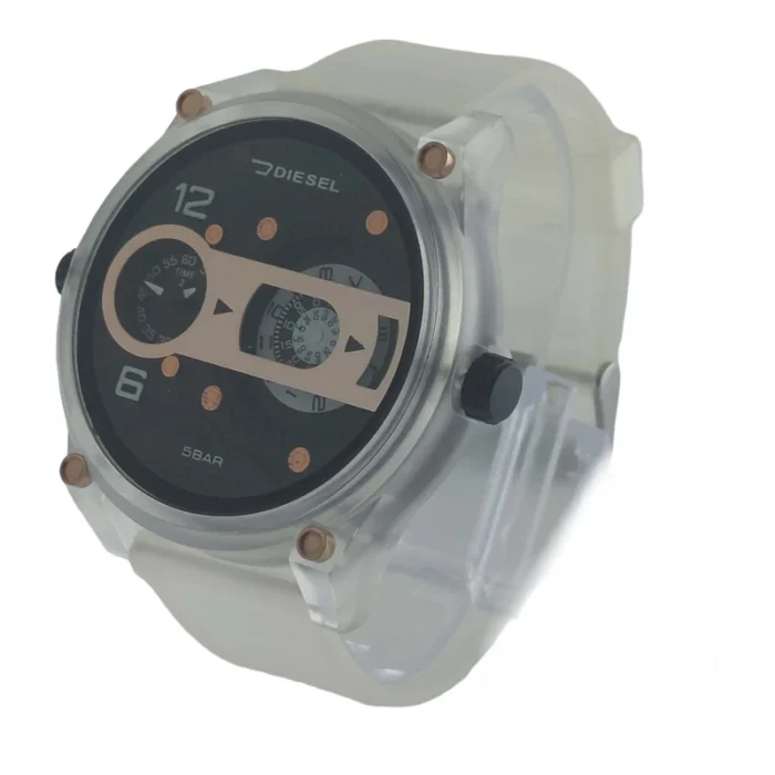 ساعت دیزل دوموتوره شیشه ای - Image 1