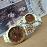 ست ساعت مچی ویولت مدل 0295G زنانه و مردانه | موتور ژاپنی - Image 2