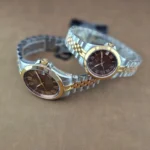 ست ساعت مچی ویولت مدل 0295G زنانه و مردانه | موتور ژاپنی - Image 3