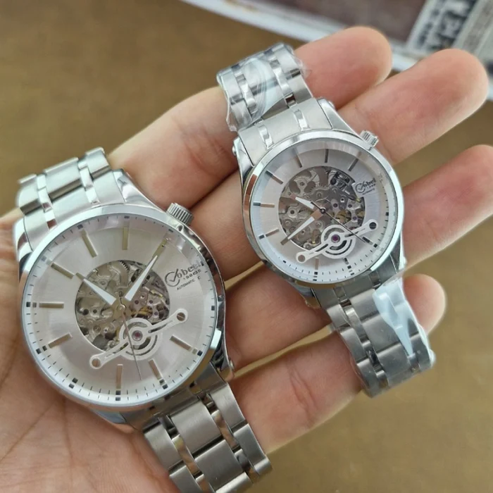 ساعت ست زنانه و مردانه کوبل COBEL مدل CB6159HG | اتوماتیک میوتا ژاپنی 21 جواهر - Image 4