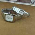 ساعت ست زنانه مردانه RYONIS مدل سرامیکی لوکس R5509G - Image 3