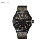 ساعت مردانه HELE مدل نظامی مشکی