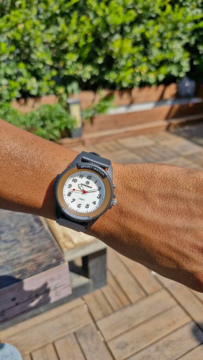 ساعت مردانه اسپرت هامر مدل 1106 زه قهوه ای - Image 2