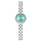 ساعت زنانه اکسنت مدل AX120013L-06 با صفحه تیفانی و بند استیل