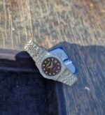 ساعت زنانه اکسنت مدل AX160038L با صفحه مشکی نگین‌دار و بند استیل - Image 2