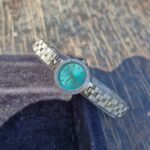 ساعت زنانه اکسنت مدل AX120013L-06 با صفحه تیفانی و بند استیل - Image 2