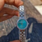 ساعت زنانه اکسنت مدل AX120013L-06 با صفحه تیفانی و بند استیل - Image 3