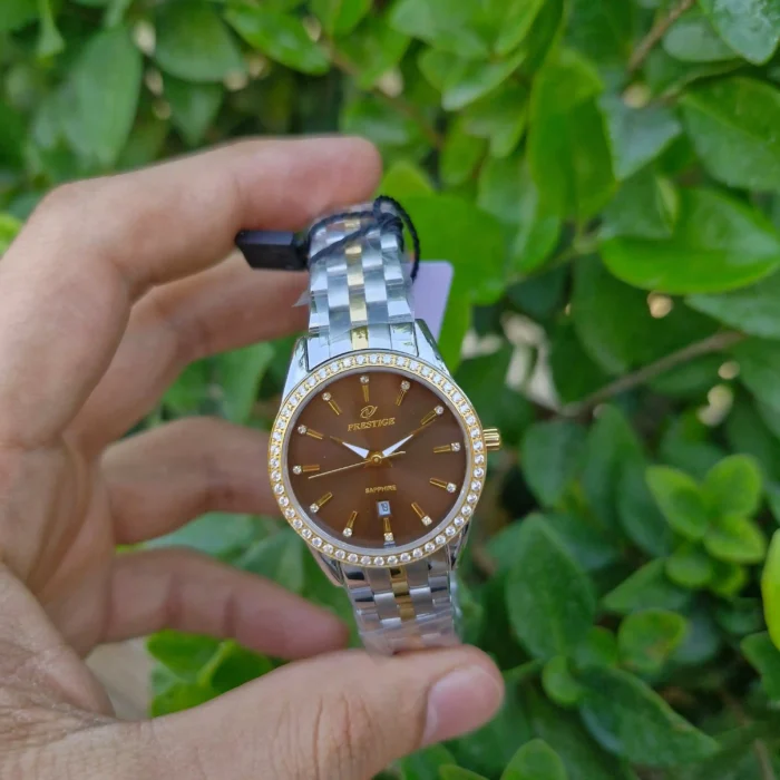 ساعت زنانه پرستیژ مدل P9067 – تلفیق ظرافت، درخشش طلا - Image 2