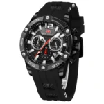 ساعت مینی فکوس مردانه اسپرت مشکی