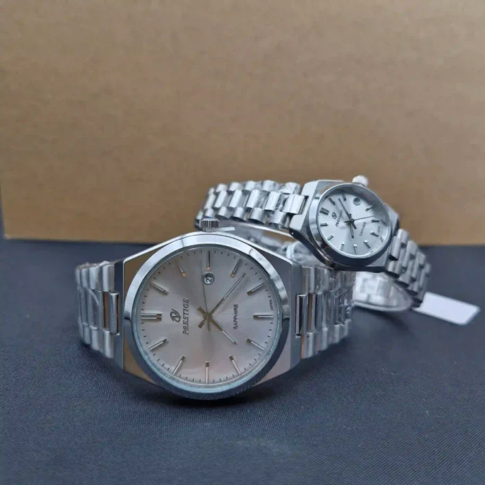 ساعت ست پرستیژ مدل 9201 سیلور - Image 2