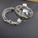 ساعت ست زنانه و مردانه پرستیژ مدل 9201 دودی مات با صفحه سبز - Image 4