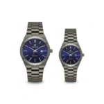 ساعت ست زنانه و مردانه پرستیژ مدل 9201 دودی سرمه‌ای