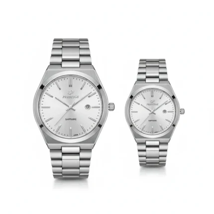 ساعت ست پرستیژ مدل 9201 سیلور