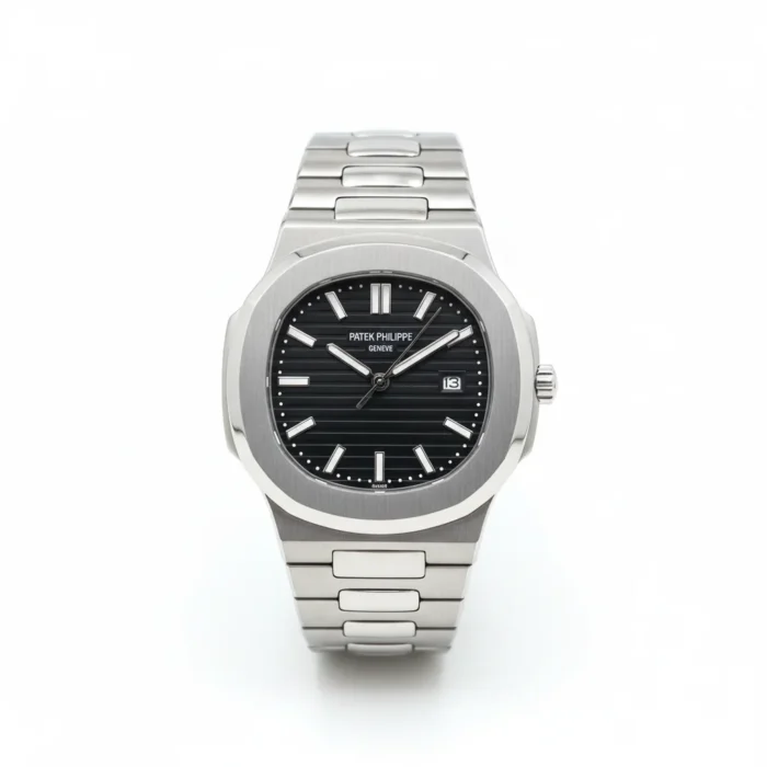 ساعت مردانه پتک فیلیپ ناتیلوس – استیل نقره‌ای