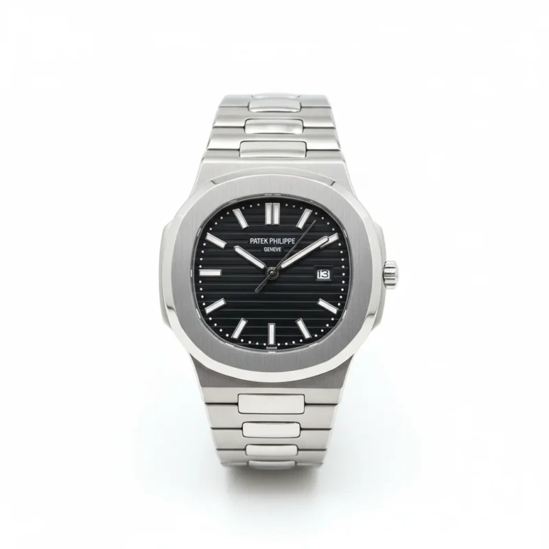 ساعت مردانه پتک فیلیپ ناتیلوس – استیل نقره‌ای