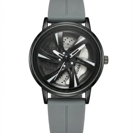 ساعت مردانه رینگی مشکی خاکستری