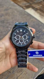 ساعت هامر مردانه فول مشکی مدل 810G - Image 3