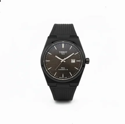 ساعت مردانه تیسوت PRX مشکی مات