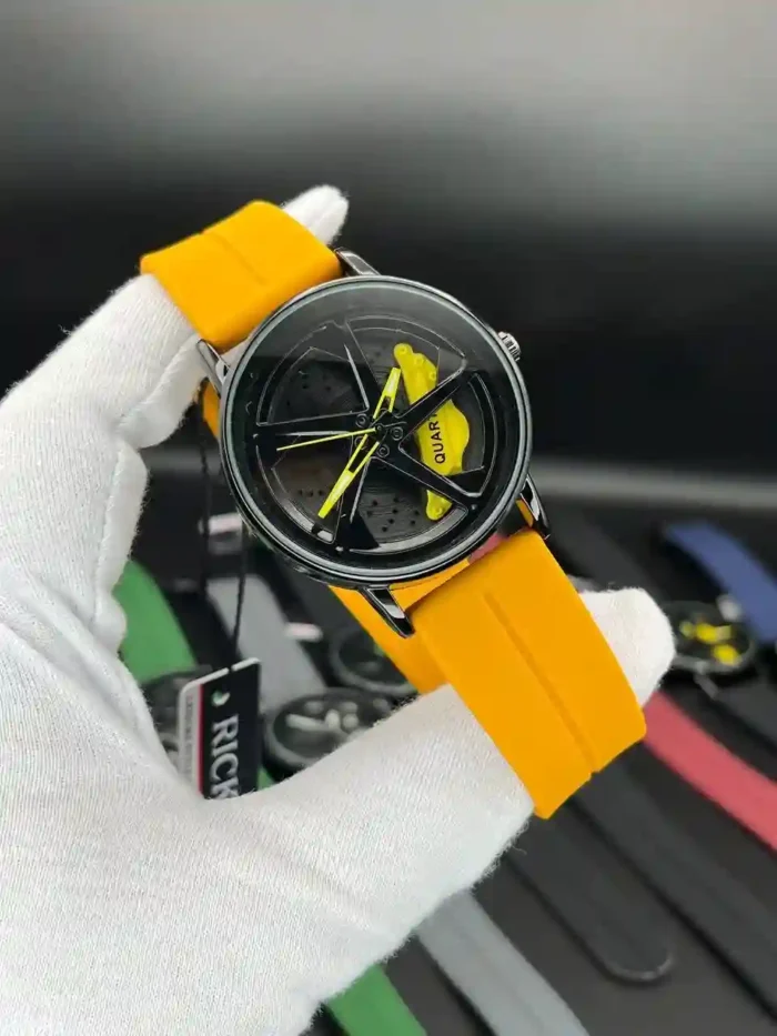ساعت مردانه رینگی زرد - Image 3