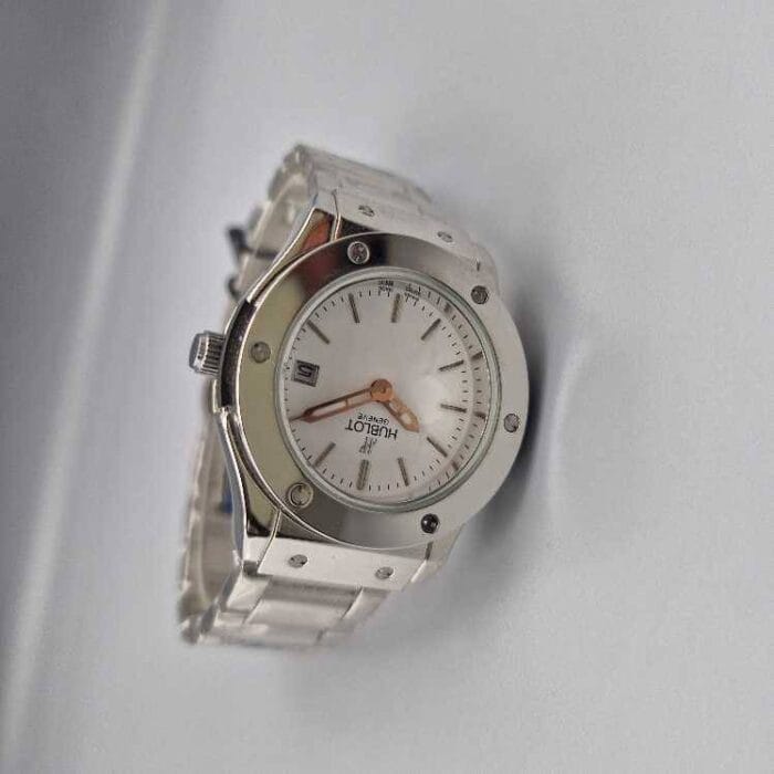 ساعت هابلوت زنانه صفحه گلبهی  Women's Hublot watch - Image 2