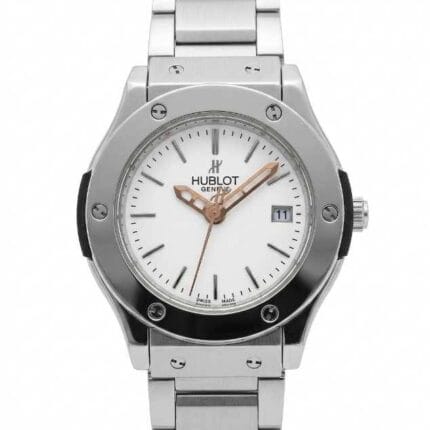 ساعت هابلوت زنانه صفحه گلبهی Women's Hublot watch