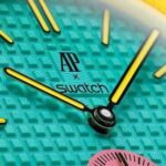 ساعت رویال پاپ اودمار پیگه x سواچ AP X SWATCH مدل OTG ROZ